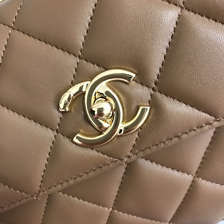 A92236, Small Flap Bag with Top Handle, CHANEL HANDBAG, 25CM