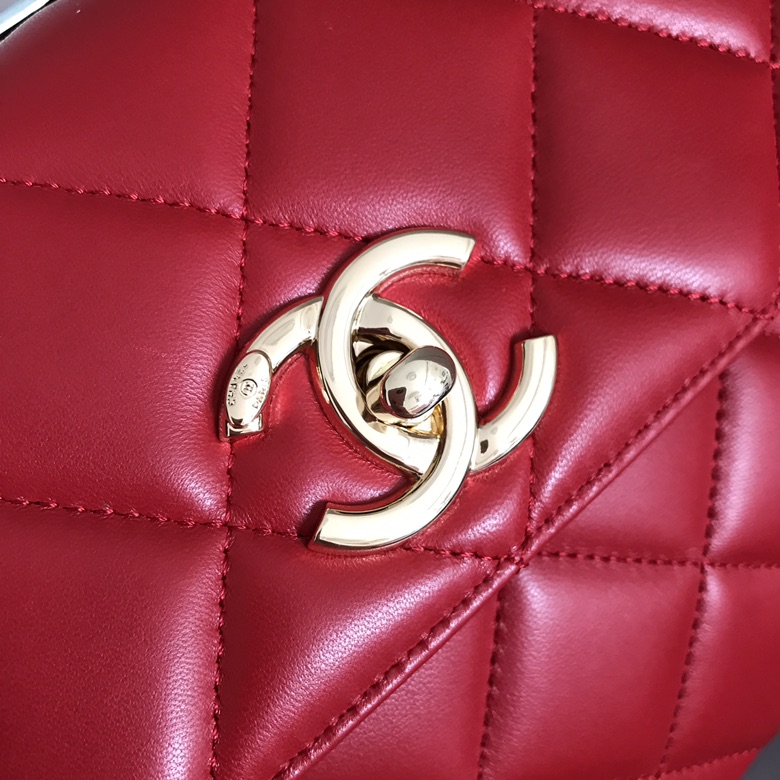 A92236, Small Flap Bag with Top Handle, CHANEL HANDBAG, 25CM