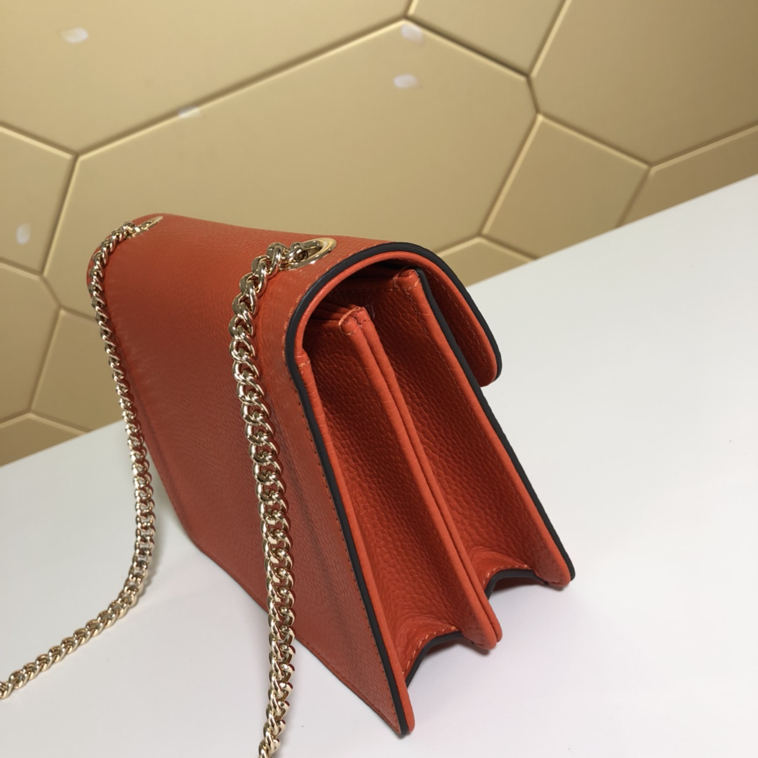 510304, Marmont New Small Leather Shoulder Bag, GUCCI HANDBAGS