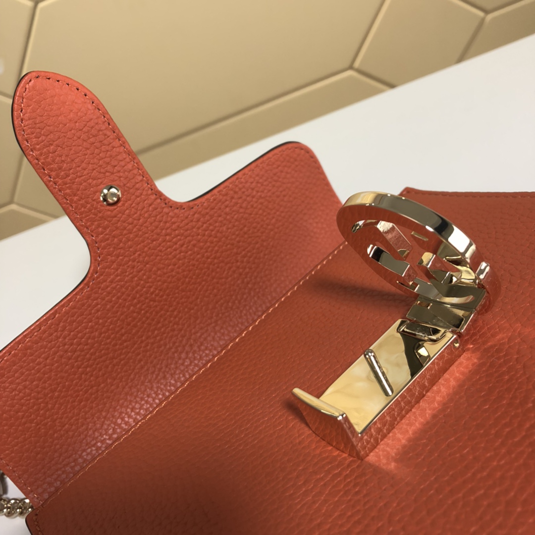 510304, Marmont New Small Leather Shoulder Bag, GUCCI HANDBAGS