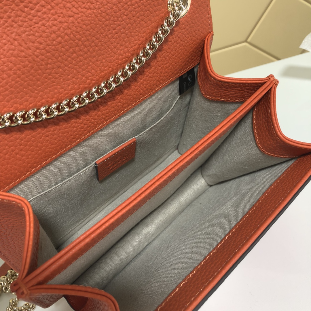 510304, Marmont New Small Leather Shoulder Bag, GUCCI HANDBAGS