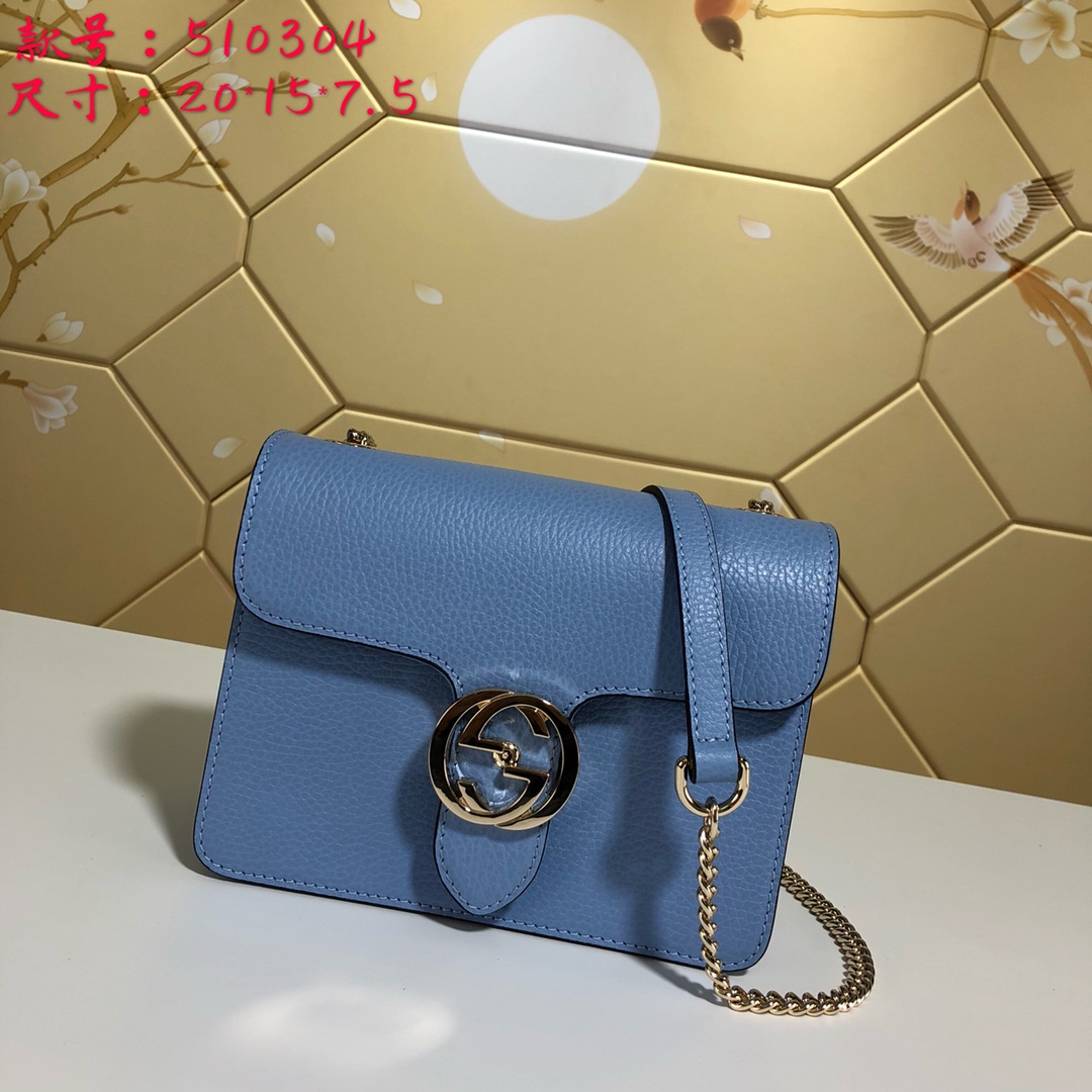 510304, Marmont New Small Leather Shoulder Bag, GUCCI HANDBAGS