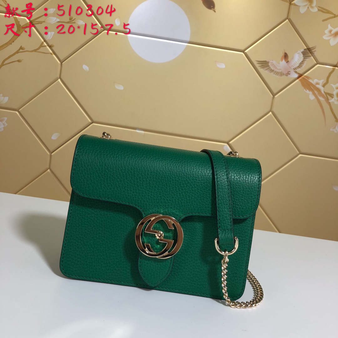 510304, Marmont New Small Leather Shoulder Bag, GUCCI HANDBAGS
