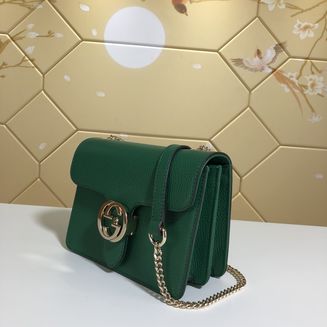 510304, Marmont New Small Leather Shoulder Bag, GUCCI HANDBAGS