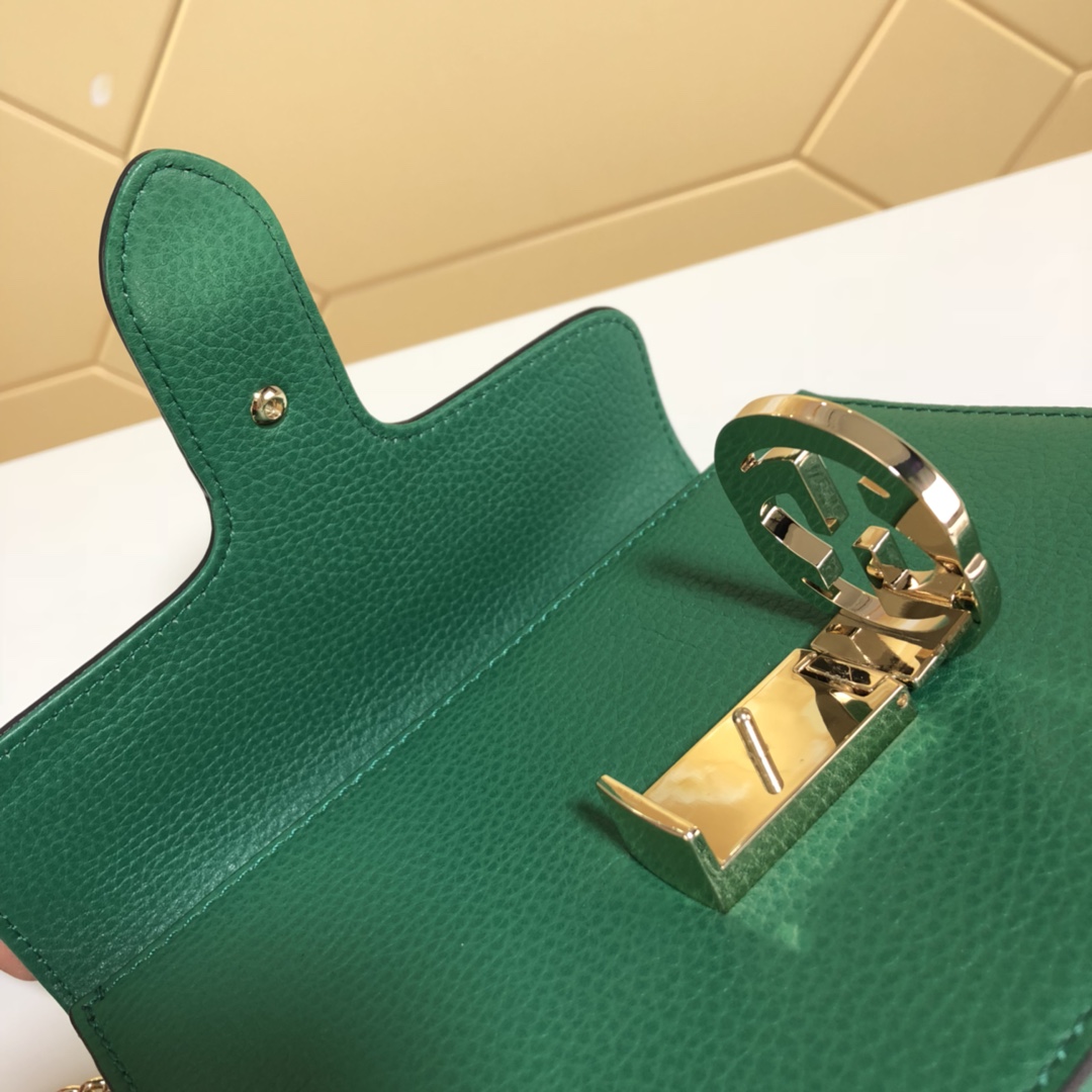 510304, Marmont New Small Leather Shoulder Bag, GUCCI HANDBAGS