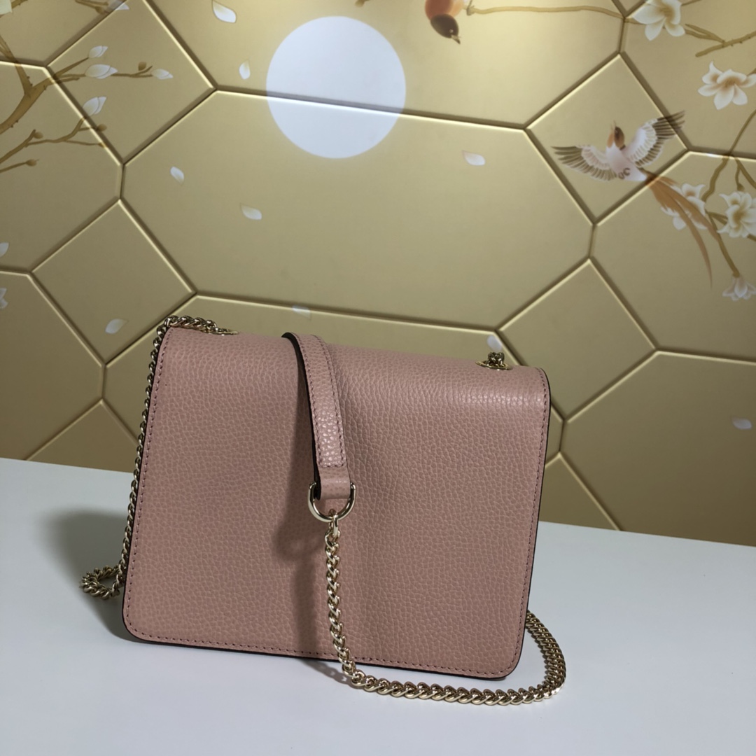 510304, Marmont New Small Leather Shoulder Bag, GUCCI HANDBAGS