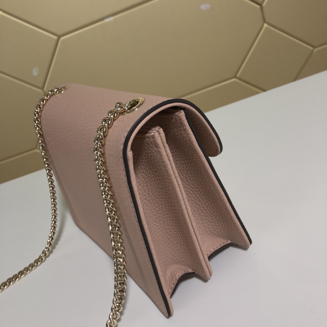 510304, Marmont New Small Leather Shoulder Bag, GUCCI HANDBAGS