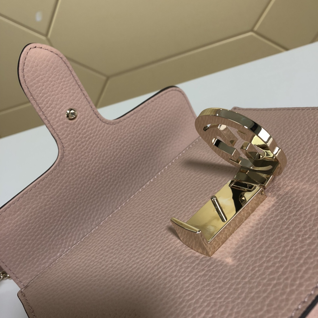 510304, Marmont New Small Leather Shoulder Bag, GUCCI HANDBAGS