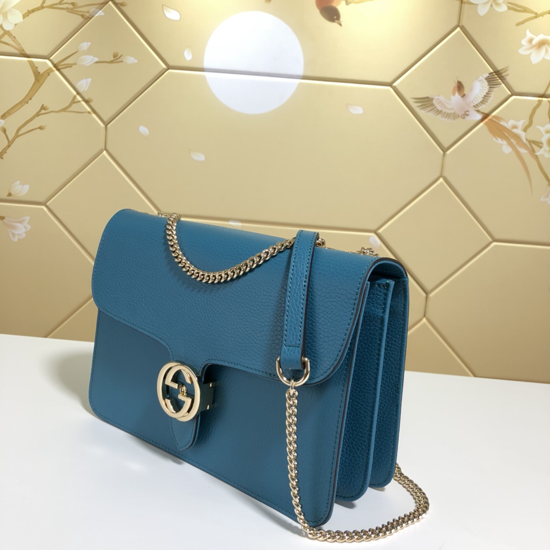 510303, Marmont New Large Leather Shoulder Bag, Drop 50cm / 19.7inches, GUCCI HANDBAGS