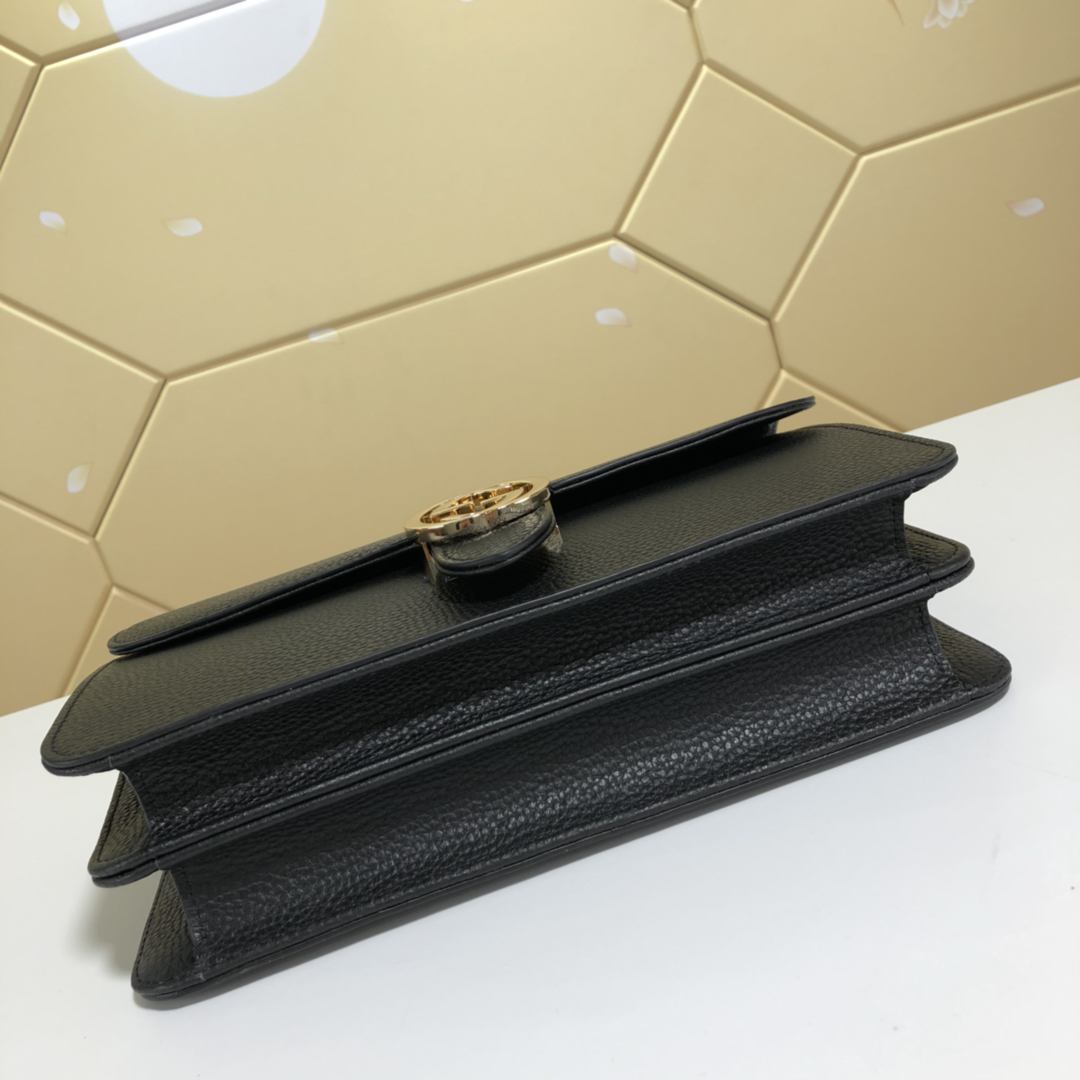 510303, Marmont New Large Leather Shoulder Bag, Drop 50cm / 19.7inches, GUCCI HANDBAGS