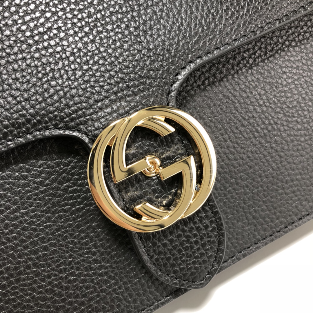 510303, Marmont New Large Leather Shoulder Bag, Drop 50cm / 19.7inches, GUCCI HANDBAGS