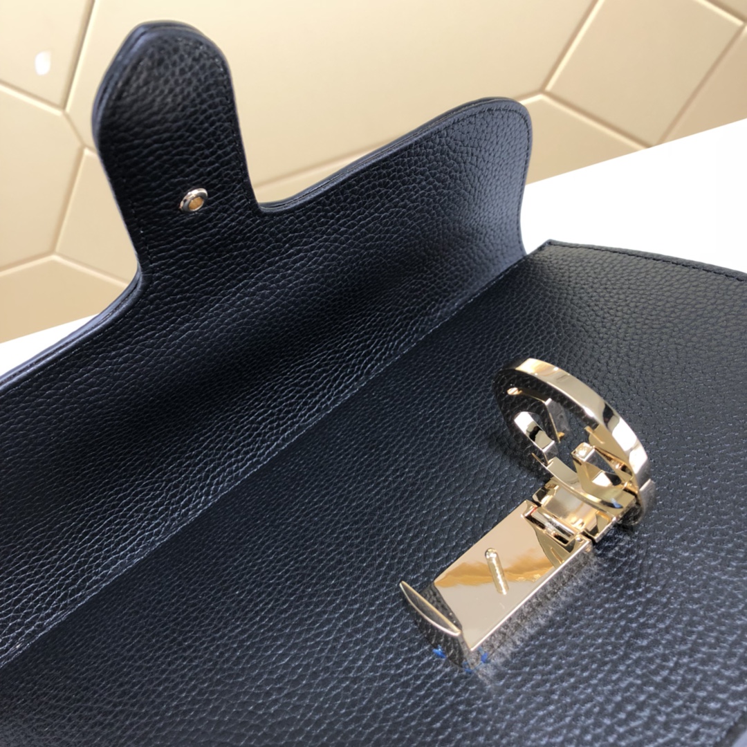510303, Marmont New Large Leather Shoulder Bag, Drop 50cm / 19.7inches, GUCCI HANDBAGS