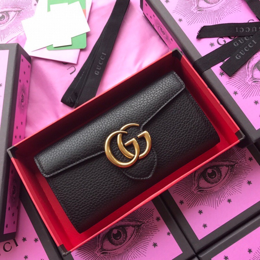 400586, GUCCI GG Marmont continental wallet
