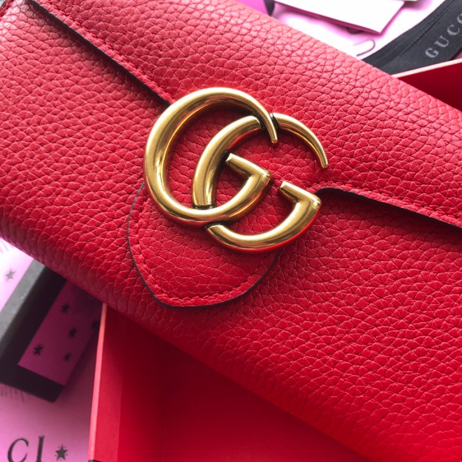 400586, GUCCI GG Marmont continental wallet
