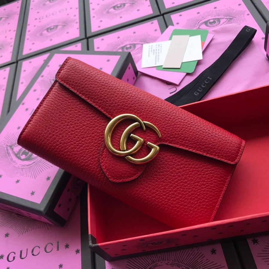 400586, GUCCI GG Marmont continental wallet
