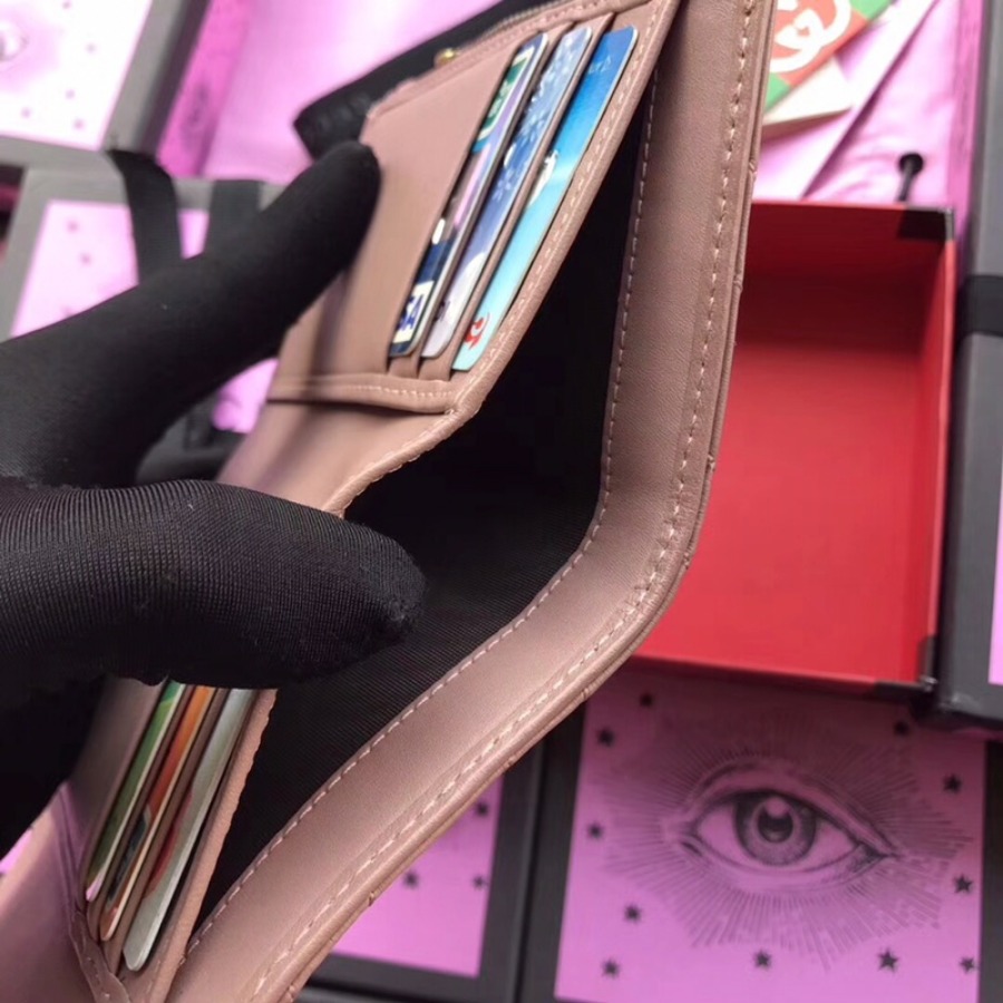 474802, GG Marmont matelassé wallet