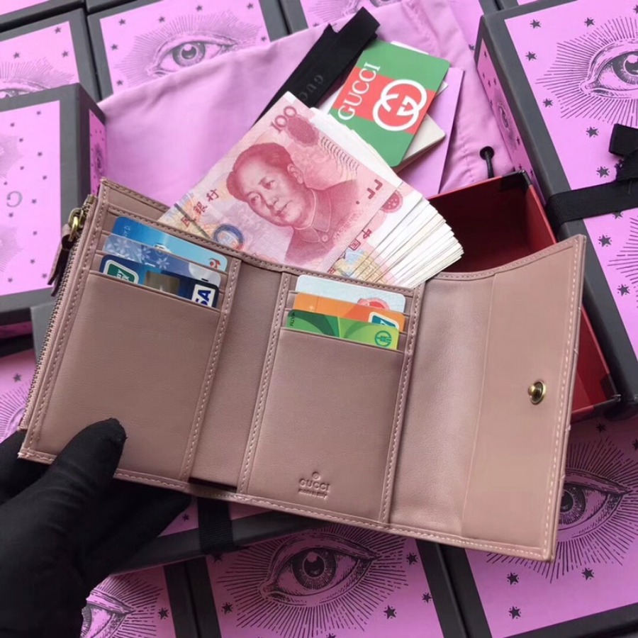 474802, GG Marmont matelassé wallet