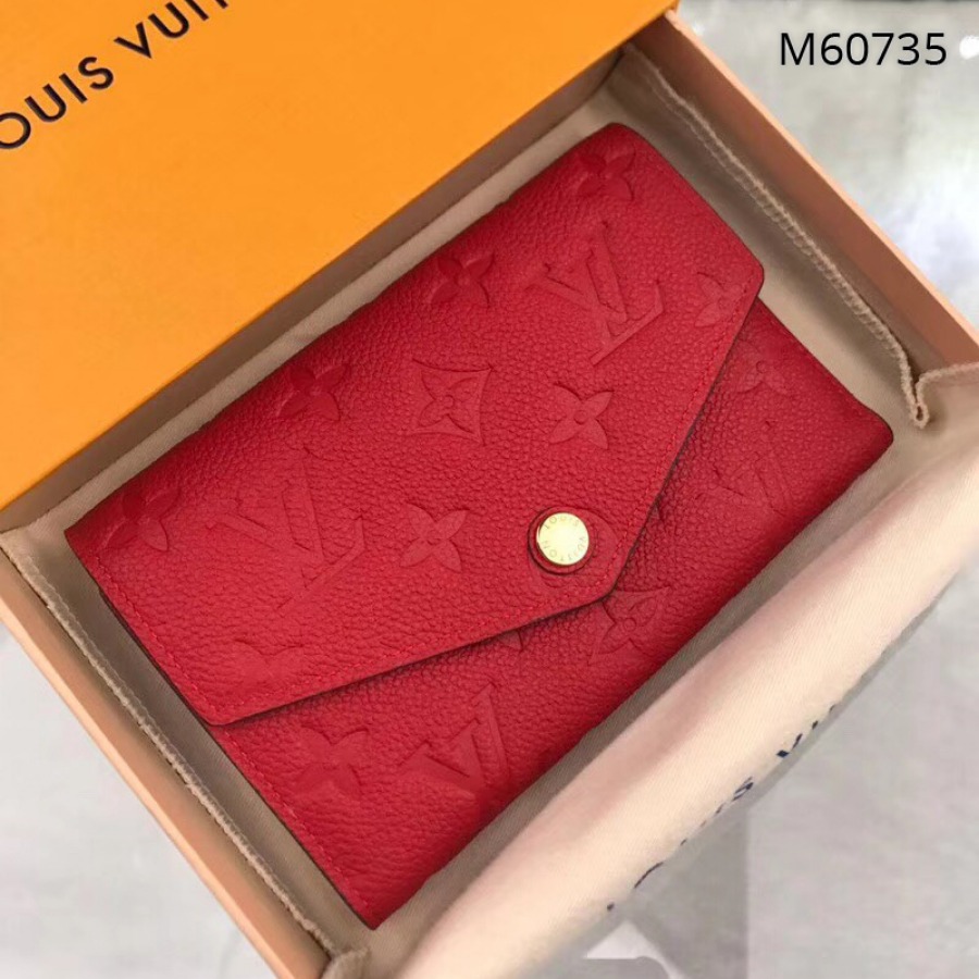 Louis Vuitton LV, M60735, COMPACT CURIEUSE WALLET