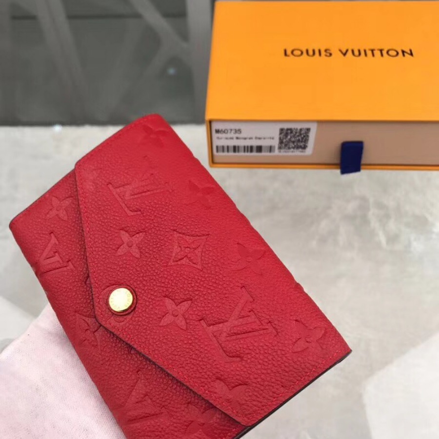 Louis Vuitton LV, M60735, COMPACT CURIEUSE WALLET
