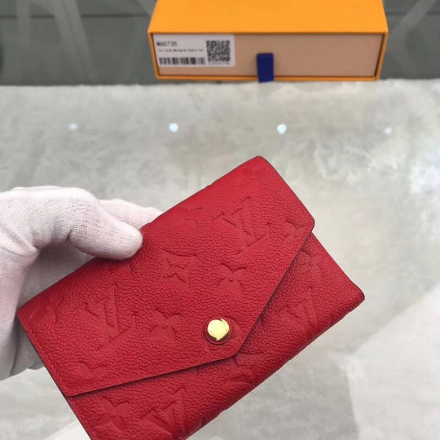 Louis Vuitton LV, M60735, COMPACT CURIEUSE WALLET