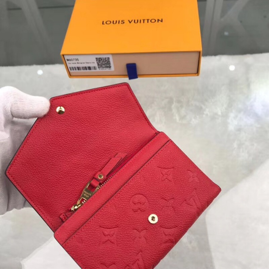 Louis Vuitton LV, M60735, COMPACT CURIEUSE WALLET
