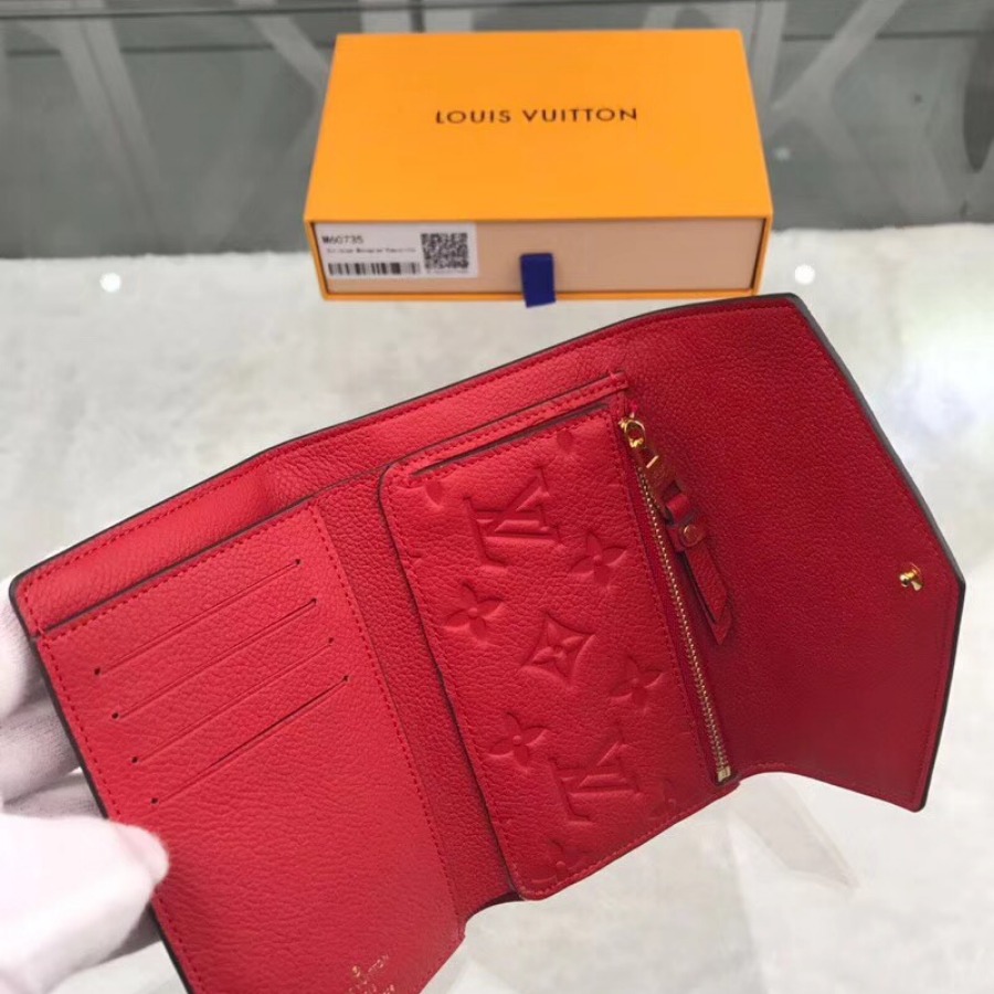 Louis Vuitton LV, M60735, COMPACT CURIEUSE WALLET