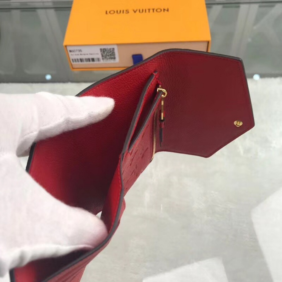 Louis Vuitton LV, M60735, COMPACT CURIEUSE WALLET