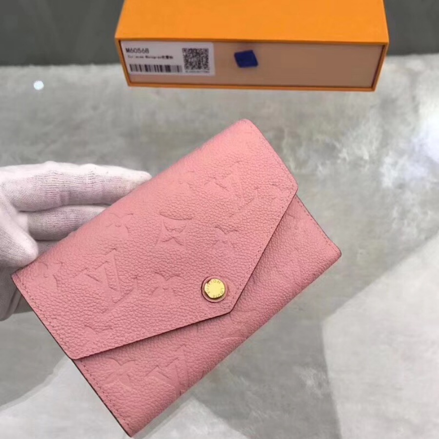 Louis Vuitton LV, M60568, COMPACT CURIEUSE WALLET