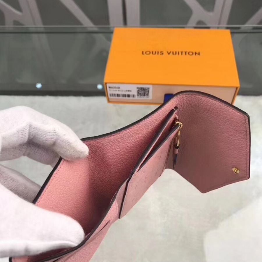 Louis Vuitton LV, M60568, COMPACT CURIEUSE WALLET