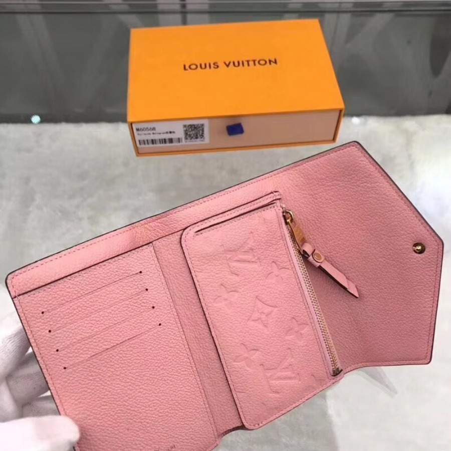 Louis Vuitton LV, M60568, COMPACT CURIEUSE WALLET