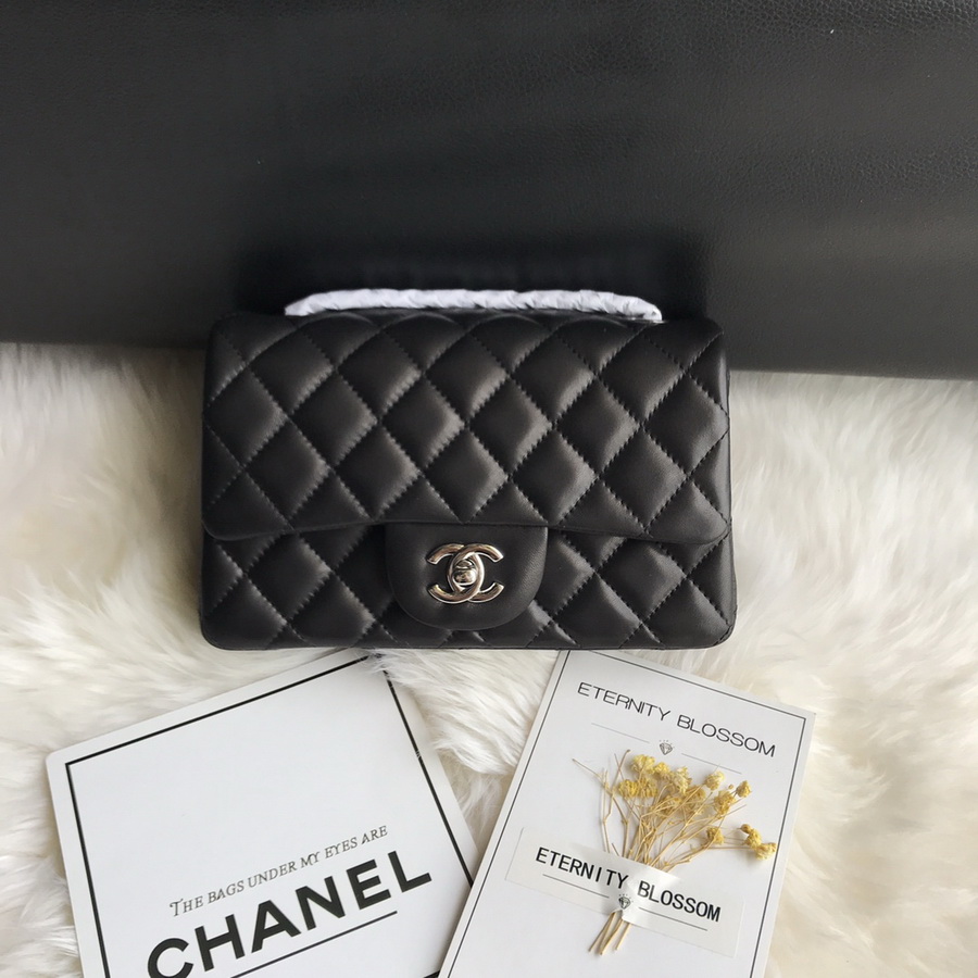 A01116, CHANEL CLASSIC HANDBAG & CROSS BODY BAG, LAMBSKIN