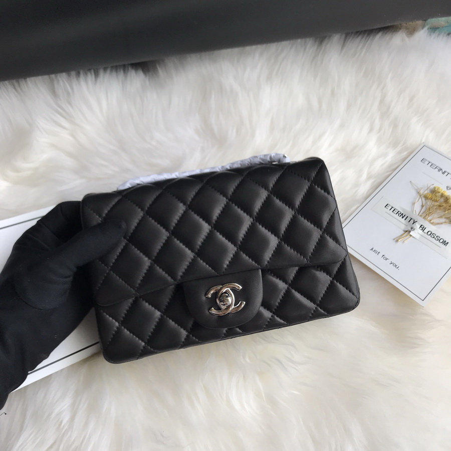 A01116, CHANEL CLASSIC HANDBAG & CROSS BODY BAG, LAMBSKIN
