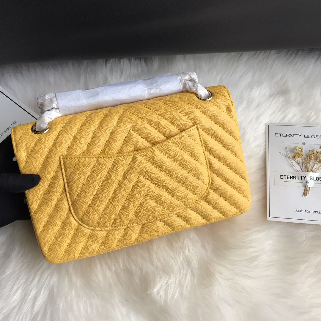 A01112, Classic Handbag, Chanel handbag, Grained Calfskin / caviar