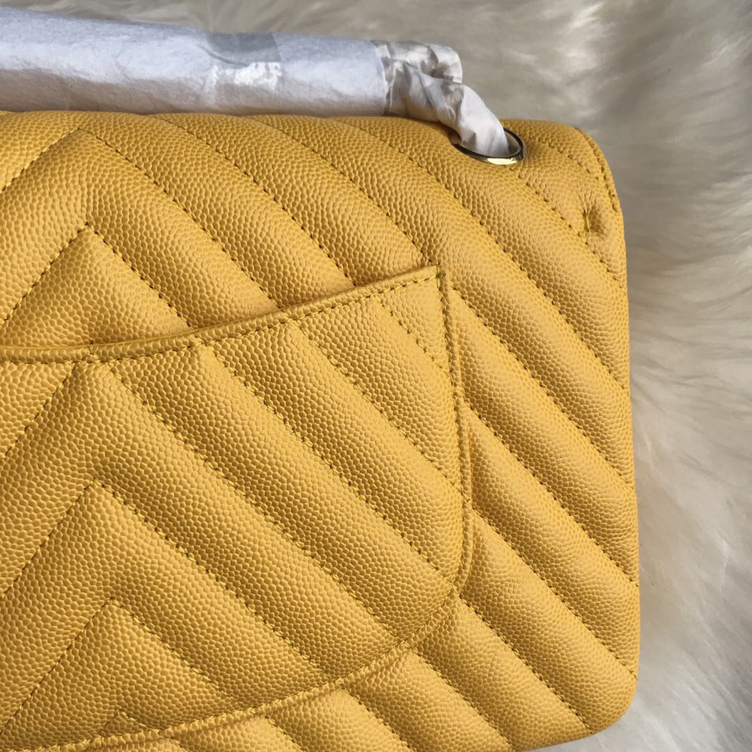 A01112, Classic Handbag, Chanel handbag, Grained Calfskin / caviar