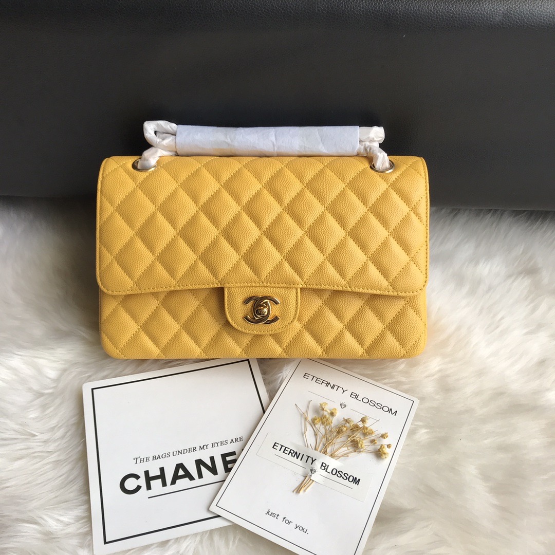 A01112, Classic Handbag, Chanel handbag, Grained Calfskin / caviar