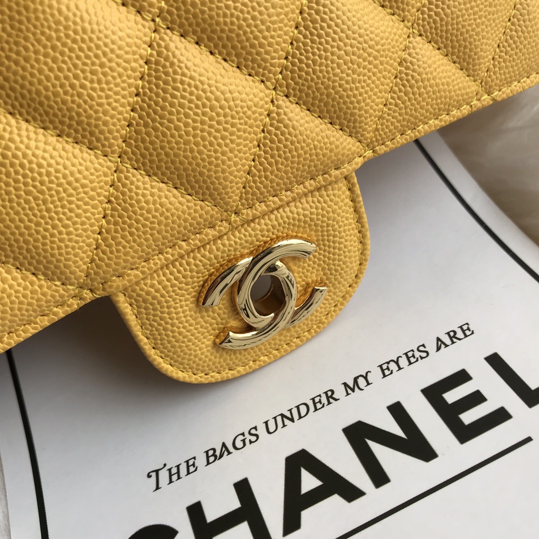 A01112, Classic Handbag, Chanel handbag, Grained Calfskin / caviar