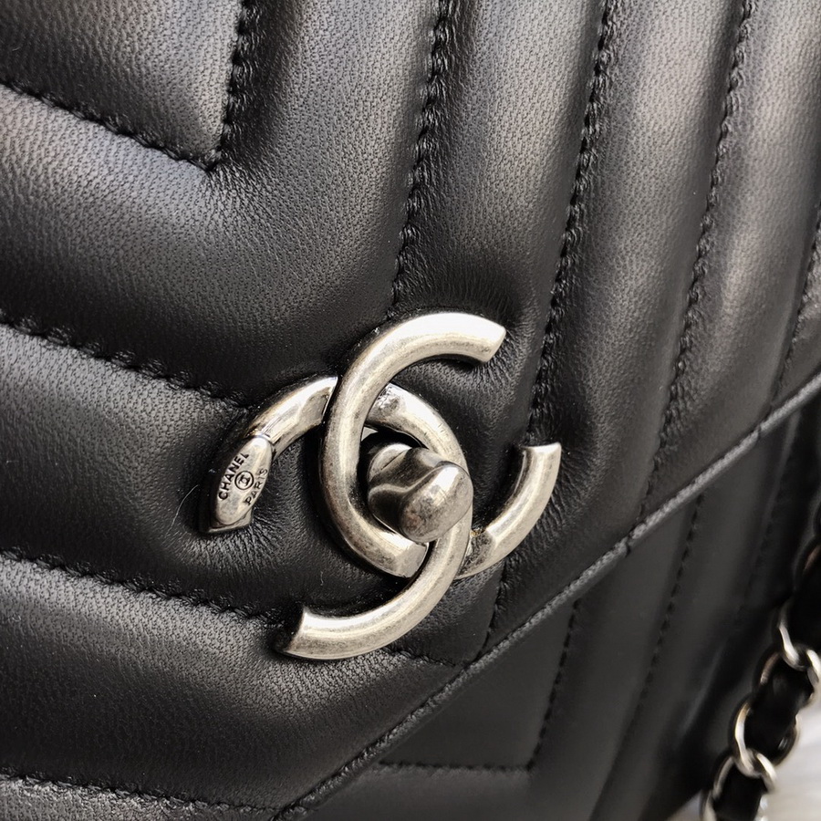 A92236, Small Flap Bag with Top Handle, CHANEL HANDBAG, 25CM