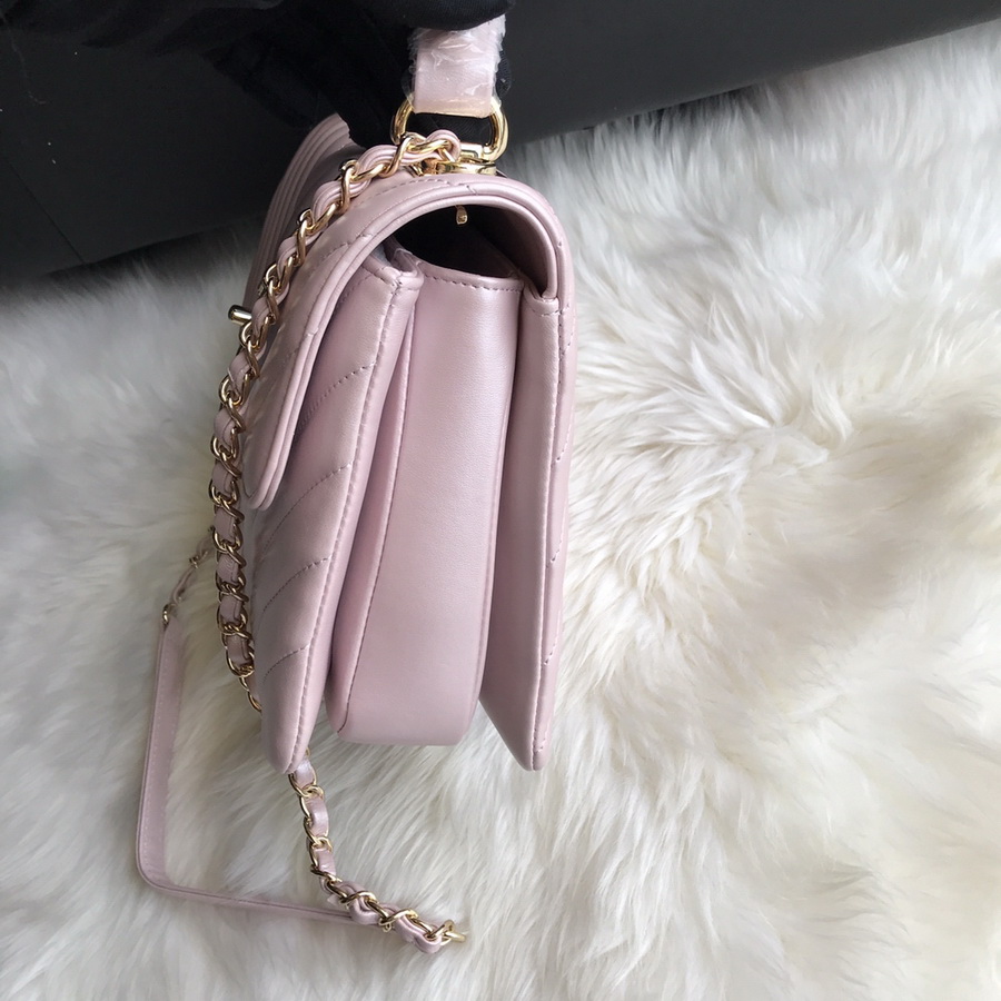 A92236, Small Flap Bag with Top Handle, CHANEL HANDBAG, 25CM