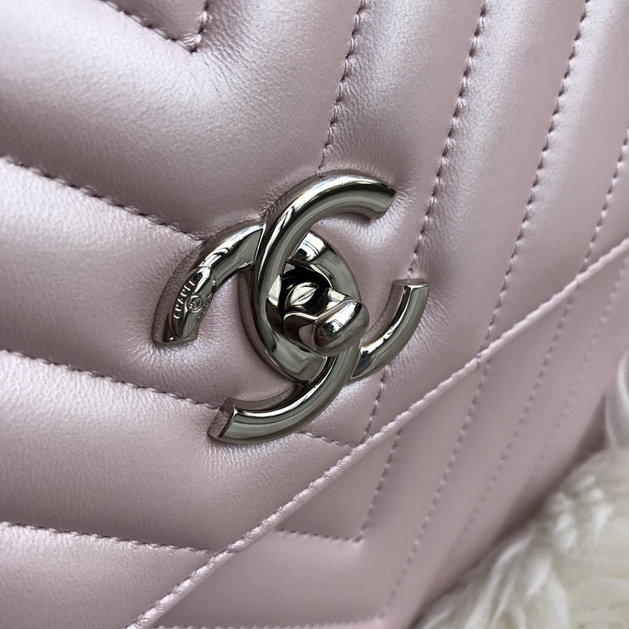 A92236, Small Flap Bag with Top Handle, CHANEL HANDBAG, 25CM