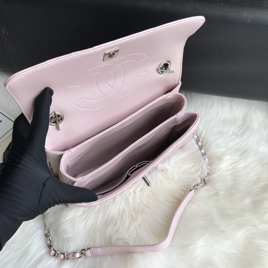 A92236, Small Flap Bag with Top Handle, CHANEL HANDBAG, 25CM