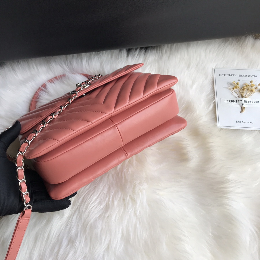 A92236, Small Flap Bag with Top Handle, CHANEL HANDBAG, 25CM