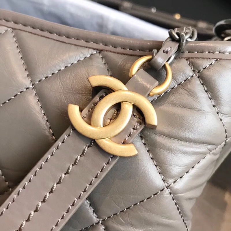 A91810, CHANEL'S GABRIELLE Small Hobo Bag, Silver-Tone & Gold-Tone Metal