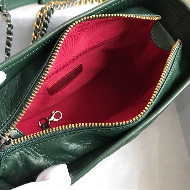 A91810, CHANEL'S GABRIELLE Small Hobo Bag, Silver-Tone & Gold-Tone Metal