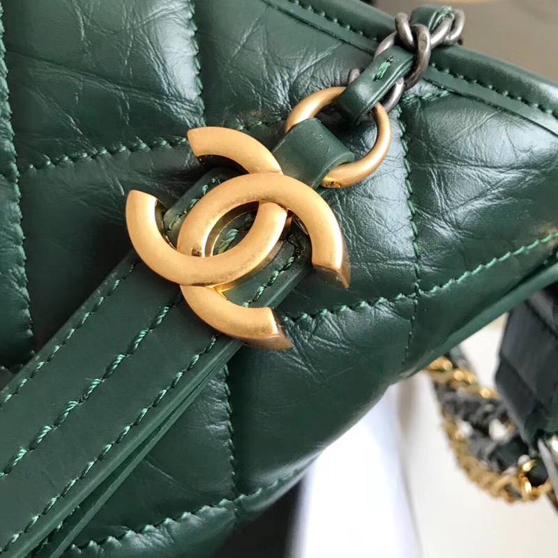 A93824, CHANEL'S GABRIELLE Hobo Bag, Silver-Tone & Gold-Tone Metal