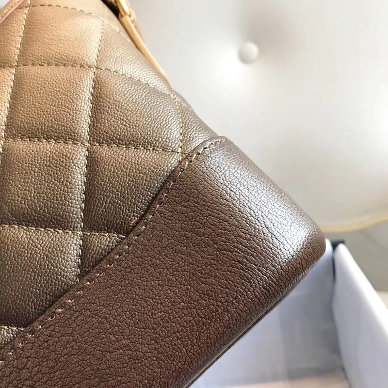 A91810, CHANEL'S GABRIELLE Small Hobo Bag, Silver-Tone & Gold-Tone Metal