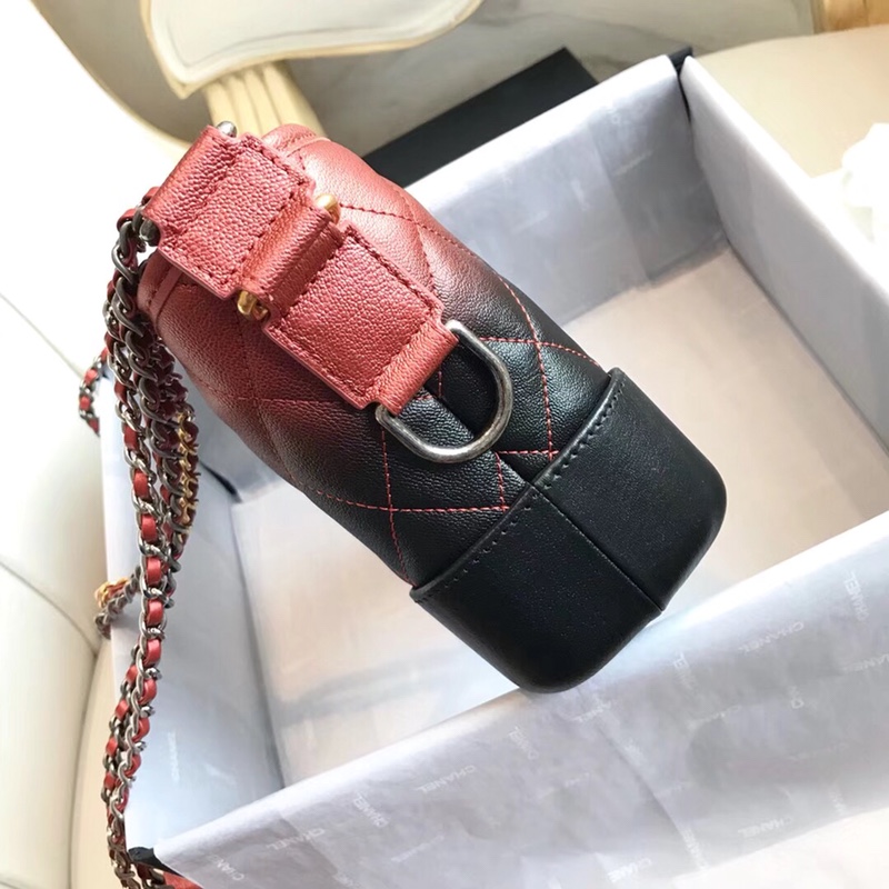 A91810, CHANEL'S GABRIELLE Small Hobo Bag, Silver-Tone & Gold-Tone Metal