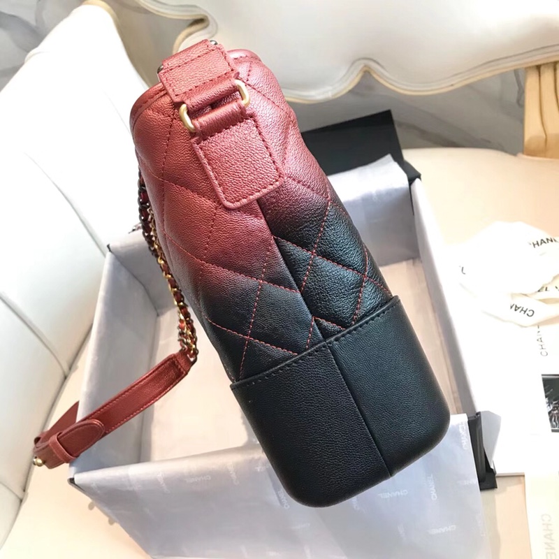 A93824, CHANEL'S GABRIELLE Hobo Bag, Silver-Tone & Gold-Tone Metal