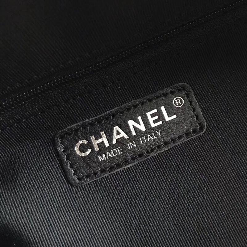 A93824, CHANEL'S GABRIELLE Hobo Bag, Silver-Tone & Gold-Tone Metal