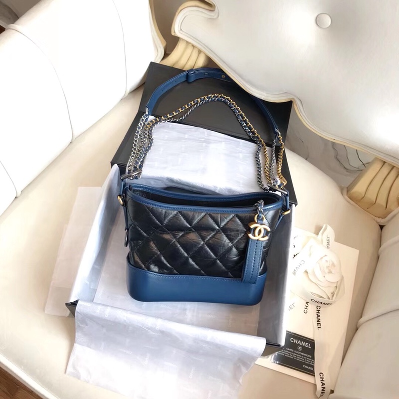 A91810, CHANEL'S GABRIELLE Small Hobo Bag, Silver-Tone & Gold-Tone Metal