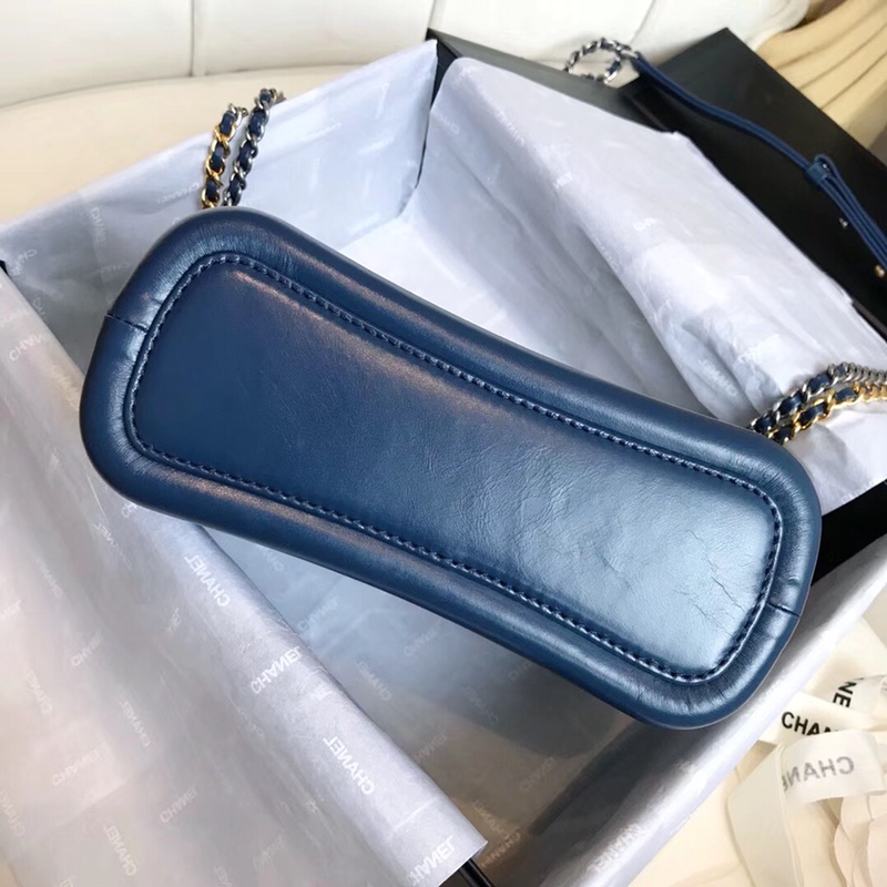 A91810, CHANEL'S GABRIELLE Small Hobo Bag, Silver-Tone & Gold-Tone Metal